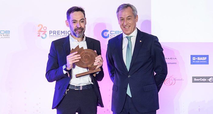 Eurocaja Rural participa en la Gala de premios 'Excelencia Empresarial' de CEOE-CEPYME Guadalajara