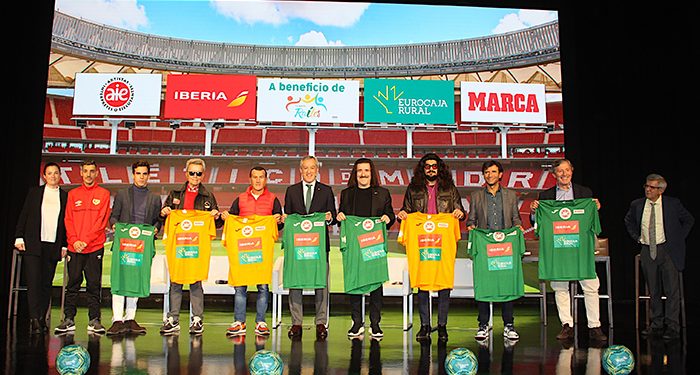 Eurocaja Rural patrocina el partido benéfico navideño 'Artistas contra Famosos'