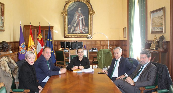 Eurocaja Rural y el Ayuntamiento de Palencia afianzan su relación y compromiso con la ciudad 1 Eurocaja Rural y el Ayuntamiento de Palencia afianzan su relación y compromiso con la ciudad