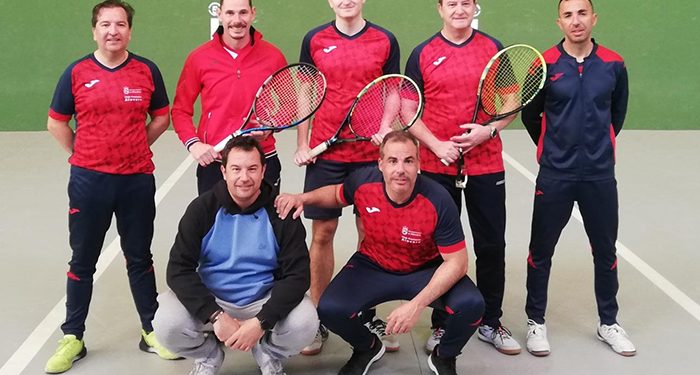 Humanes, líder en solitario tras vencer a Ínter Azuqueca la partida pendiente en la Liga Provincial de Frontenis de Guadalajara 1 Alovera