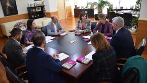 Franco confirma a Guarinos una inversión en el Fuerte de San Francisco de 3,9 millones de euros en 2024 para poder poner en marcha una Ciudad del Cine