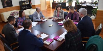 Franco confirma a Guarinos una inversión en el Fuerte de San Francisco de 3,9 millones de euros en 2024 para poder poner en marcha una Ciudad del Cine