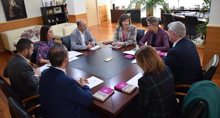 Franco confirma a Guarinos una inversión en el Fuerte de San Francisco de 3,9 millones de euros en 2024 para poder poner en marcha una Ciudad del Cine