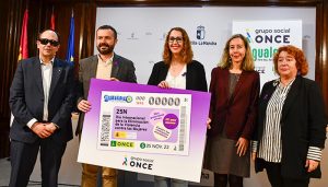 Guadalajara acoge a presentación de los nuevos cupones de la ONCE contra la violencia de género