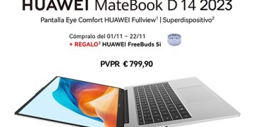 Huawei lanza el nuevo MateBook D 14 innovación en rendimiento, conectividad y experiencia de usuario inteligente