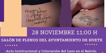 Huete celebra con varias actividades el Día Internacional para la Eliminación de la Violencia contra las Mujeres