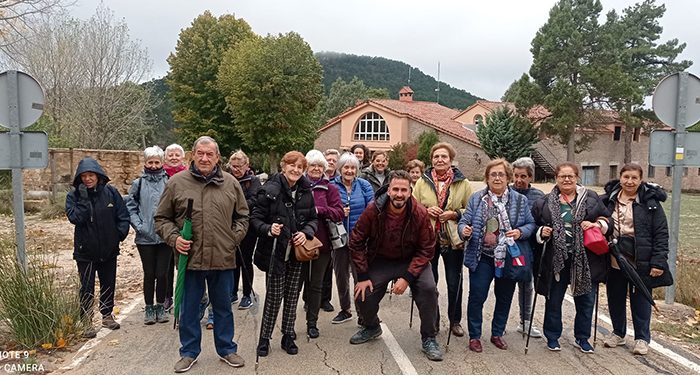 La actividad ‘Una jornada activa en el medio natural’ de la Diputación concluye con un millar de mayores participantes