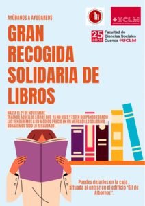 La Delegación de Estudiantes de Cuenca recoge libros con fines benéficos