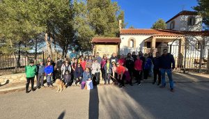 La Diputación de Cuenca y la Federación de Montaña inauguran el PR-CU68 ‘Sendero de Cerro Agudo’ en Santa María de los Llanos