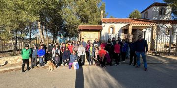 La Diputación de Cuenca y la Federación de Montaña inauguran el PR-CU68 ‘Sendero de Cerro Agudo’ en Santa María de los Llanos