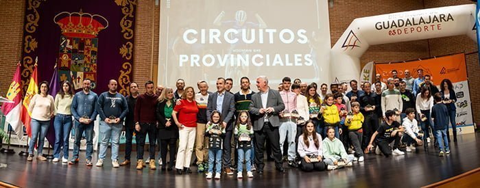 La Diputación de Guadalajara entrega los premios a los ganadores de los Circuitos Provinciales de Mountain Bike 1 La Diputación de Guadalajara entrega los premios a los ganadores de los Circuitos Provinciales de Mountain Bike
