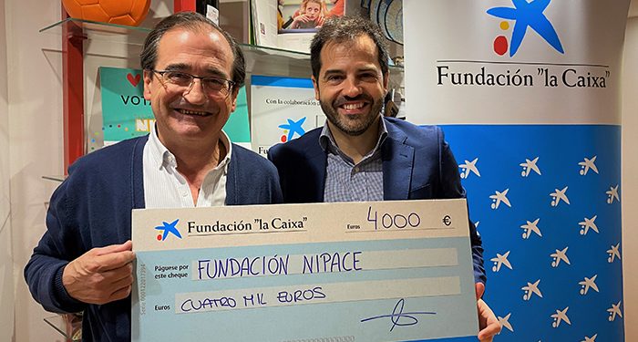 La Fundación Nipace recibe el apoyo de la Fundación “la Caixa” para la adquisición de un robot que mejora la movilidad en pacientes con parálisis cerebral