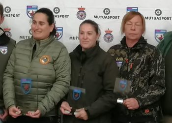 La guadalajareña Beatriz Fernández Pereiro, campeona autonómica de caza menor con perro