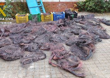 La Guardia Civil de Cuenca investiga a una persona en San Clemente por sustracción de cable de cobre telefónico