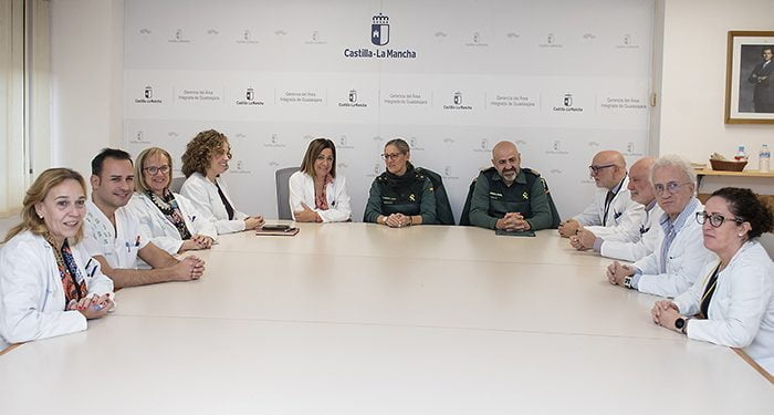 La Guardia Civil de Guadalajara y la Gerencia del Área Integrada estrechan lazos y vías de colaboración en un encuentro