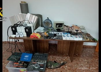La Guardia Civil detiene a tres personas como supuestos autores de 25 delitos contra la propiedad en Las Pedroñeras