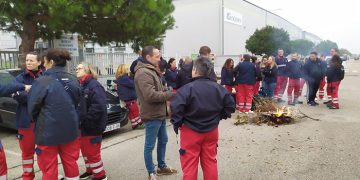 La patronal logística denuncia la violencia de los piquetes en la huelga y exige que se permita el derecho a trabajar