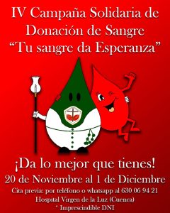 La V. H. de María Santísima de la Esperanza lanza su IV Campaña Solidaria de Donación de Sangre