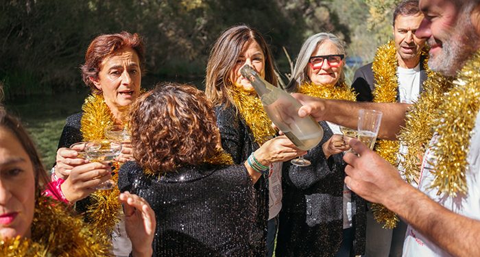 Las Burbutrizes presentan al mundo su felicitación de Año Nuevo ‘The Tajo River’ este viernes en el Edificio Hercesa