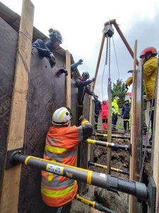 Los Bomberos de Guadalajara se forman en Oporto en tareas de rescate urbano en la primera edición de ‘Colapso Zero Destino Porto 2023”