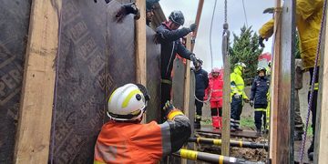 Los bomberos de Guadalajara se forman en Oporto en tareas de rescate urbano en la primera edición de ‘Colapso Zero Destino Porto 2023”