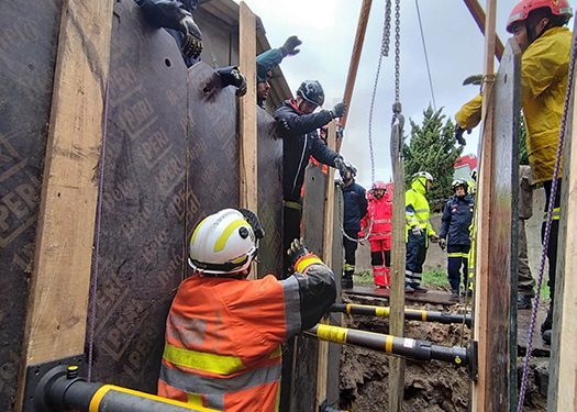 Los Bomberos de Guadalajara se forman en Oporto en tareas de rescate urbano en la primera edición de ‘Colapso Zero Destino Porto 2023”