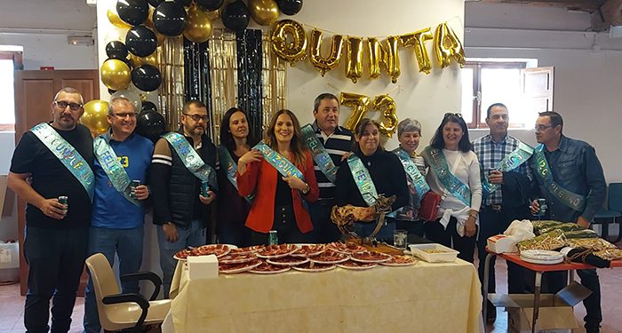 Málaga del Fresno celebra los 50 años de la Quinta del 73