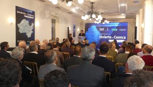 Más de ochenta inversores de Madrid conocen los atractivos de invertir en Cuenca en la Puerta del Sol