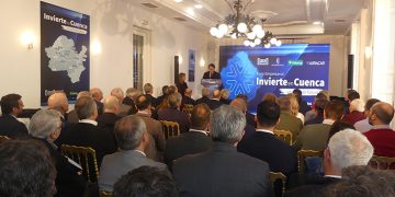 Más de ochenta inversores de Madrid conocen los atractivos de invertir en Cuenca en la Puerta del Sol