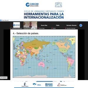 Medio centenar de empresas participan en el último ciclo virtual de jornadas de comercio exterior de CEOE-Cepyme Guadalajara