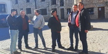 Román García se reúne con los alcaldes y concejales de Aldeanueva de Atienza, Galve de Sorbe, Condemios de Abajo y Condemios de Arriba