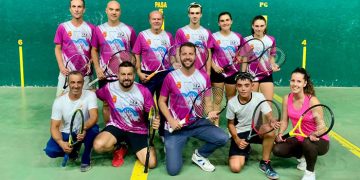 Sacecorbo lidera, ahora en solitario, la clasificación de la Liga Provincial de Frontenis de Guadalajara
