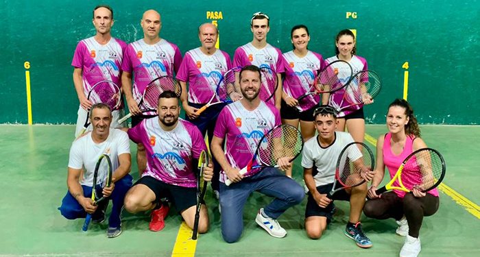Sacecorbo lidera, ahora en solitario, la clasificación de la Liga Provincial de Frontenis de Guadalajara 1 Romanones