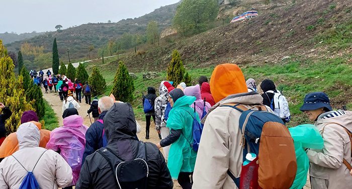 Un total de 200 personas han participado en Brihuega en una nueva propuesta del programa de rutas saludables ‘7000PaxosX’