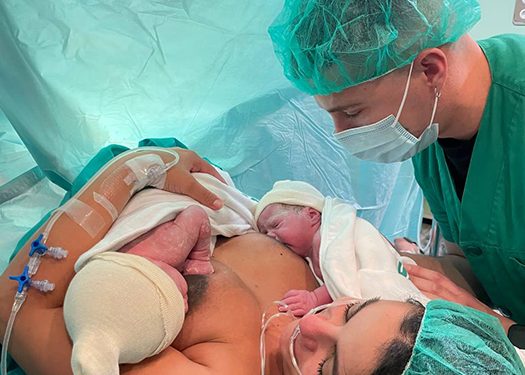 Una residente de matrona de la Gerencia del Área Integrada de Cuenca, premiada por una foto que visibiliza las buenas prácticas del parto humanizado 1 Una residente de matrona de la Gerencia del Área Integrada de Cuenca, premiada por una foto que visibiliza las buenas prácticas del parto humanizado