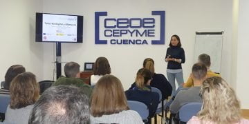 Unas cuarenta personas asisten al taller sobre kit digital celebrado en CEOE-Cepyme Cuenca