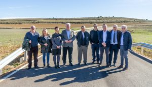 Vega inaugura la mejora de la carretera entre Torrubia y Tartanedo, en la que se han invertido 1.086.398 euros