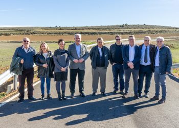 Vega inaugura la mejora de la carretera entre Torrubia y Tartanedo, en la que se han invertido 1.086.398 euros
