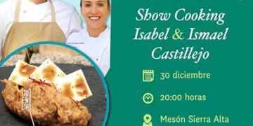El showcooking en Vega del Codorno dentro de la Capital Española de la Gastronomía cambia su fecha al 30 de diciembre