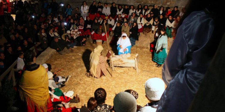 Documentos del Liberal. Así se armó el Belén Viviente en Vega del Codorno en 1986