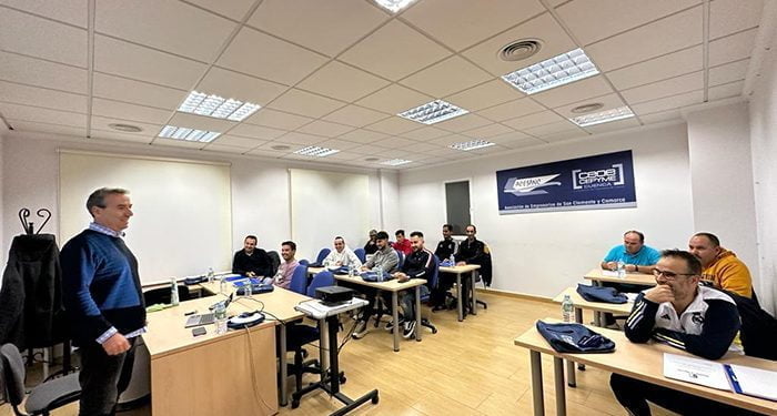 ACESANC finaliza un curso de prevención de riesgos laborales para operadores de equipos manuales