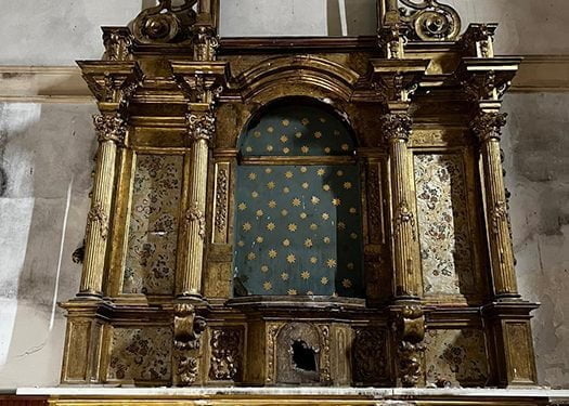 Almonacid se une para recuperar su único retablo barroco 1 Almonacid se une para recuperar su único retablo barroco