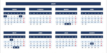 Calendario laboral 2024