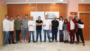 Carlos Gumiel del restaurante Biosfera, gana el I Campeonato de Tapas y Pinchos de la Federación de Trismo y Hostelería de Guadalajara