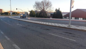 Cuenca en Marcha pide la rehabilitación de la calzada y carril bici de la Ronda Oeste