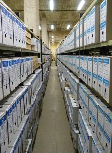 Depósito de documentos. Foto Ángel Agustín Serrano Mota