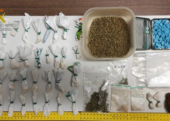 Detenidos en Torremocha del Campo con hasta siete tipos de sustancias estupefacientes diferentes