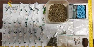 Detenidos en Torremocha del Campo con hasta siete tipos de sustancias estupefacientes diferentes