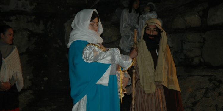 Documentos del Liberal. Así se armó el Belén Viviente en Vega del Codorno en 1986