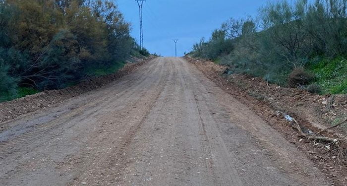 Ejecutados arreglos en el Camino de las Arcas de Cabanillas